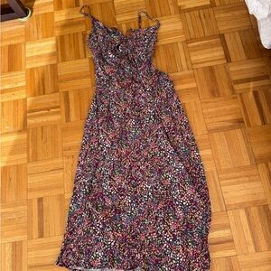 H&M Multicolor Floral Maxi Dress